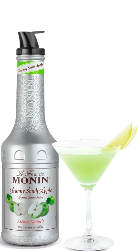 Monin Piure Mere Verzi 1L